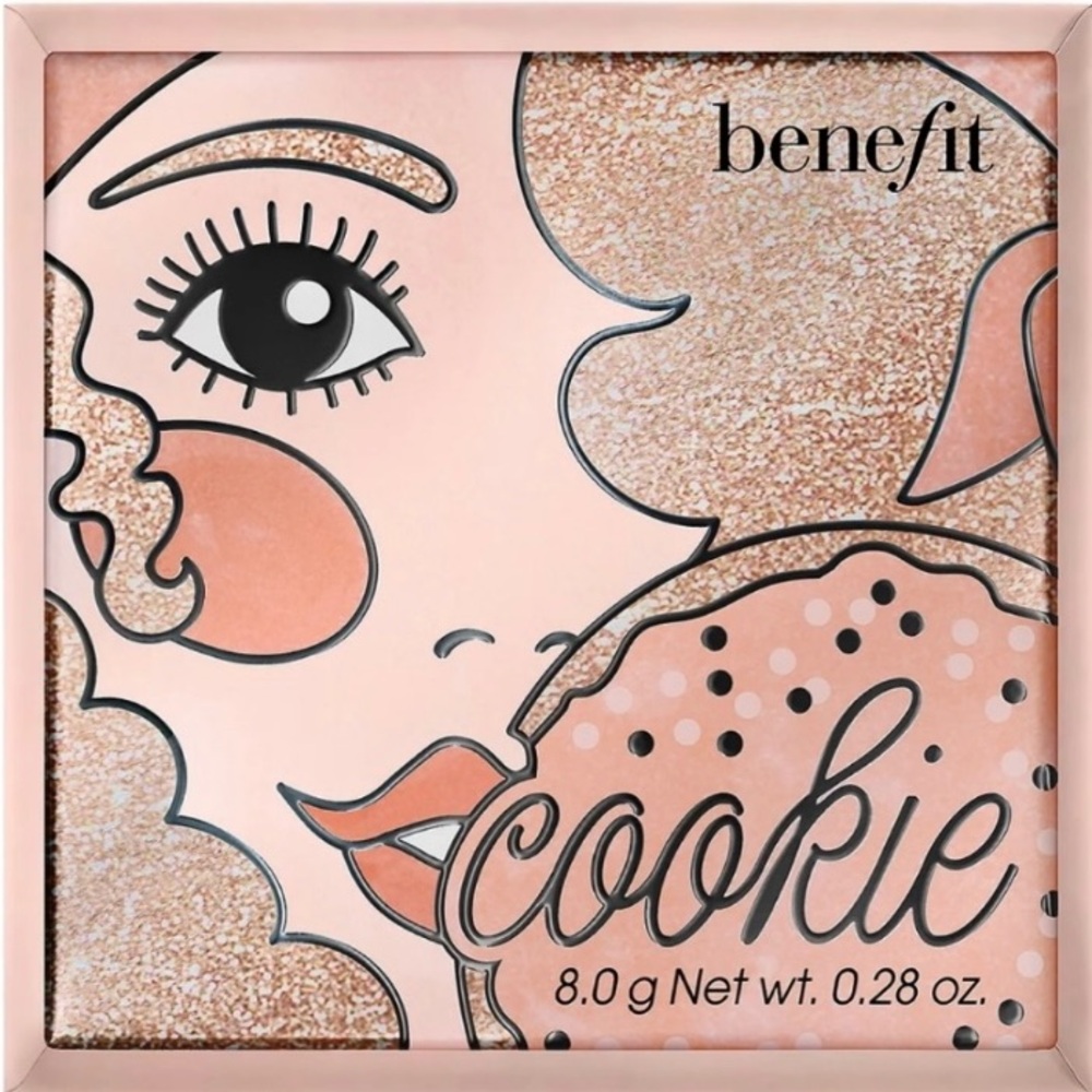 Benefit Highlighter Cookie Golden Pearl Powder BEST SELLER